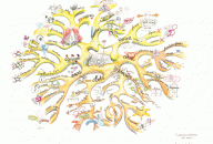 Designing Producing a Mind Map by Marion Charreau
