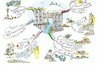 New cities cure for unemployment Mind Map by Paul Foreman